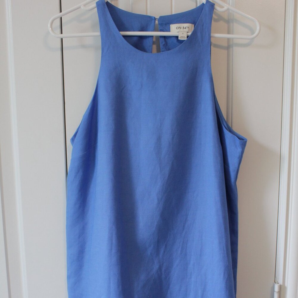 Blue Linen dress